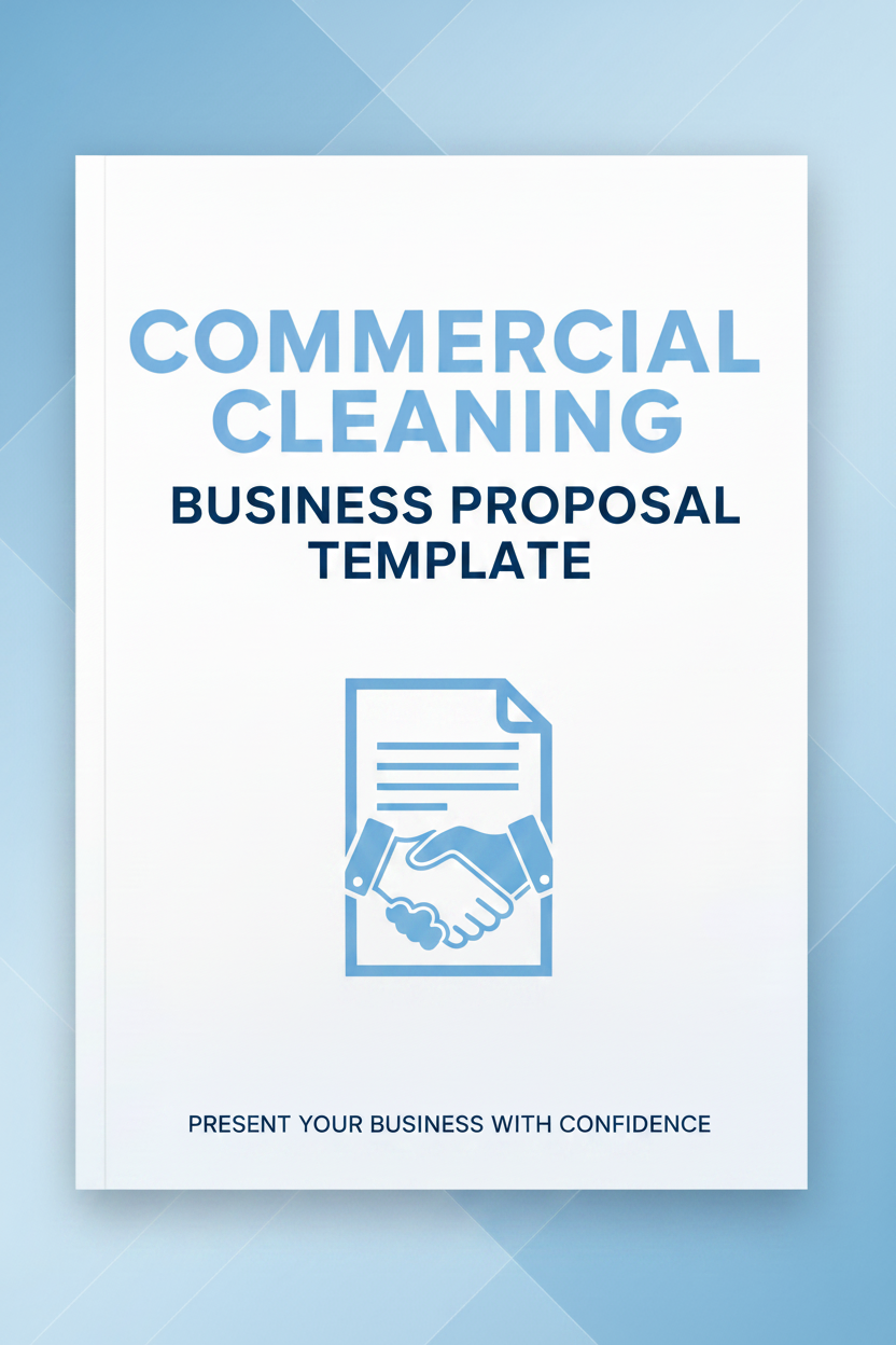 Commercial Cleaning Business Proposal Template